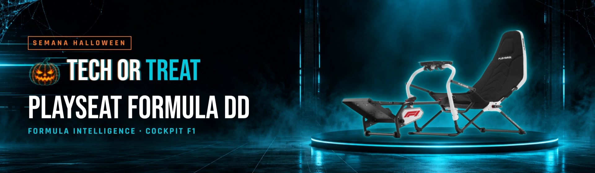 Simulador Playseat Formula Intelligence | Challenge DD - F1 Edition
