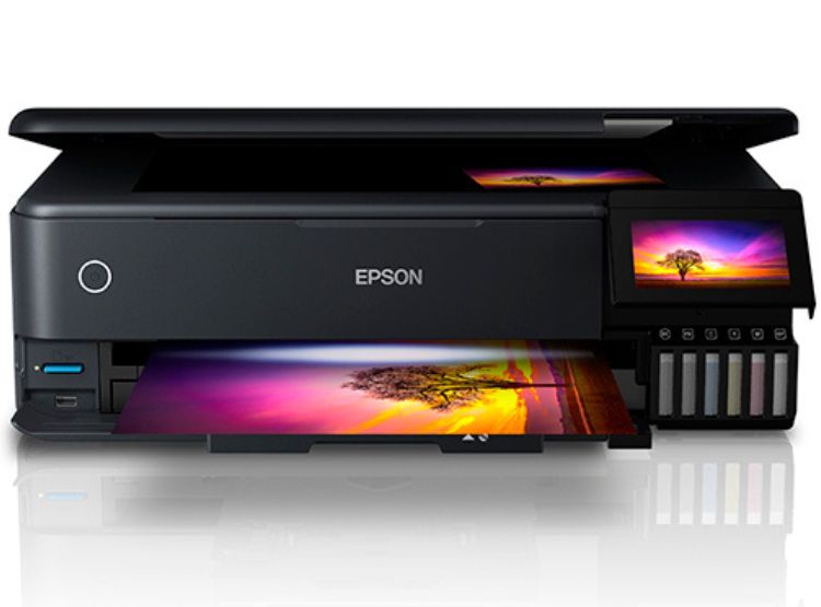 Impresora Multifuncional EPSON L8180, Ancho A3+, Wifi, 6 colores, Bandeja  fotos, CD/DVD