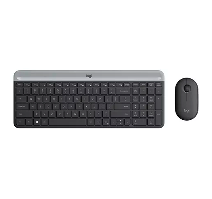 Teclado Con Mouse Logitech Slim Combo MK470 Negro Dreamtec