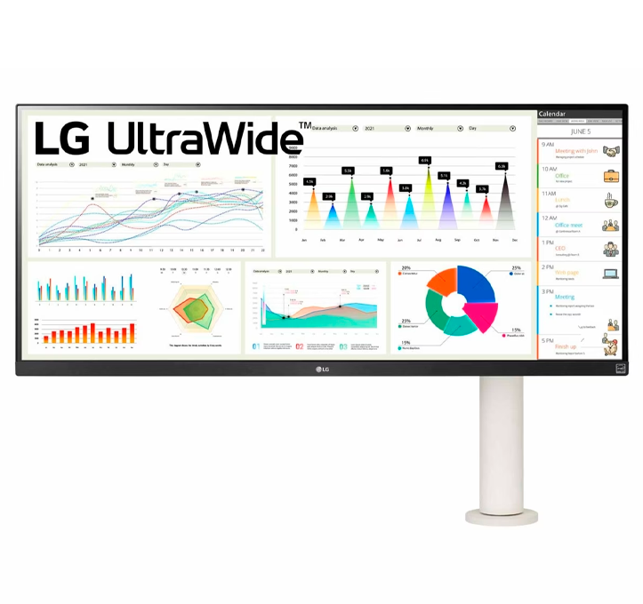 Monitor LG FHD UltraWide 34 IPS 5Ms 100Hz USB-C HDMI DP