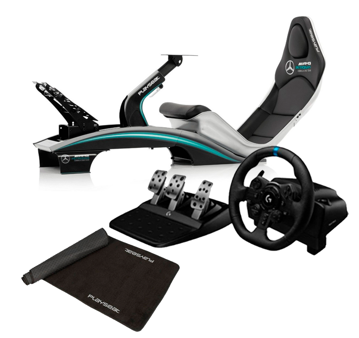 Simulador De Carreras Asiento Con Volante Logitech G920 Xbox