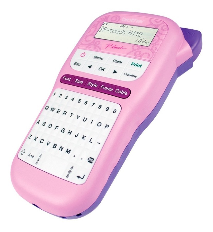 Rotuladora Electrónica Portátil  PT-H110 Rosada