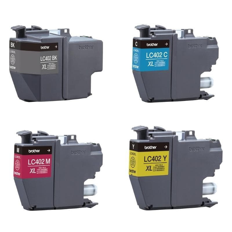 Tinta Original LC402 XL Pack Cyan, Yellow, Magenta y Black
