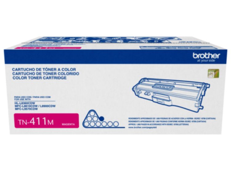 Cartucho de toner TN-411M Magenta
