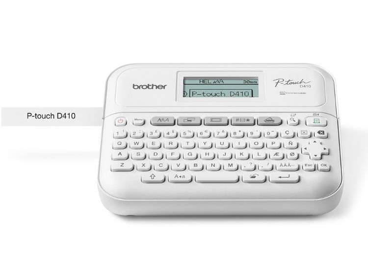 Rotuladora de escritorio PT-D410