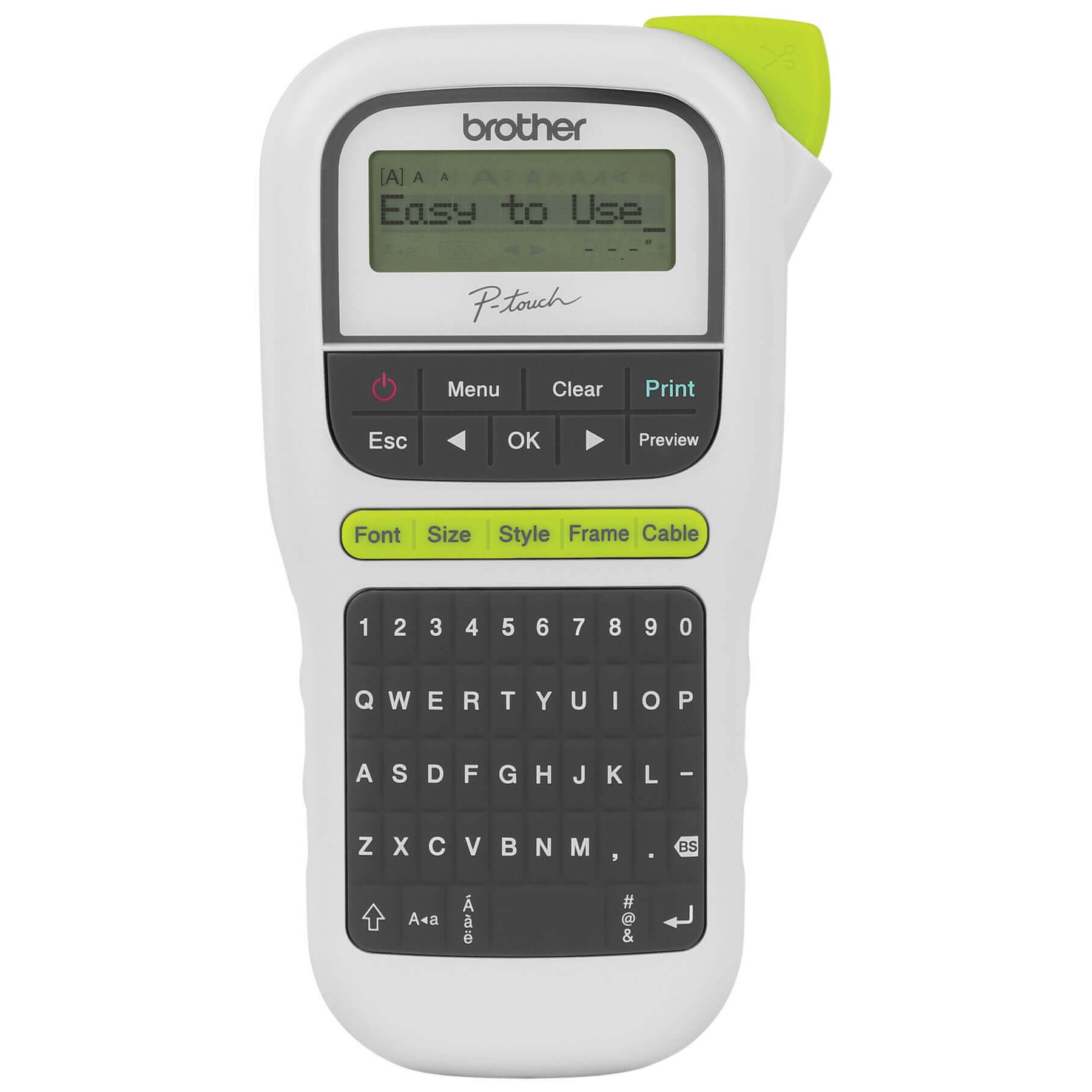 Rotuladora Brother Etiquetadora Portátil PT-H110 Blanca