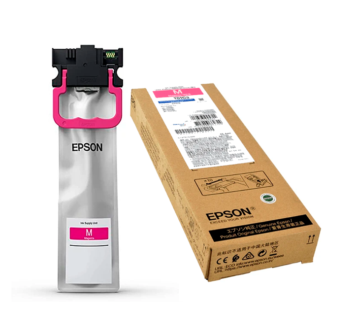 Tinta Epson T01C3 Magenta impresoras WorkForce Pro C579R