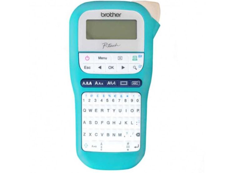 Rotuladora Electrónica Portátil PT-H110 Turquesa