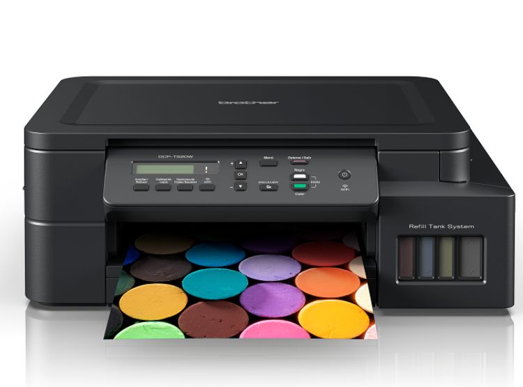 Impresora Multifuncional Wifi T520w Inkbenefit Tank 